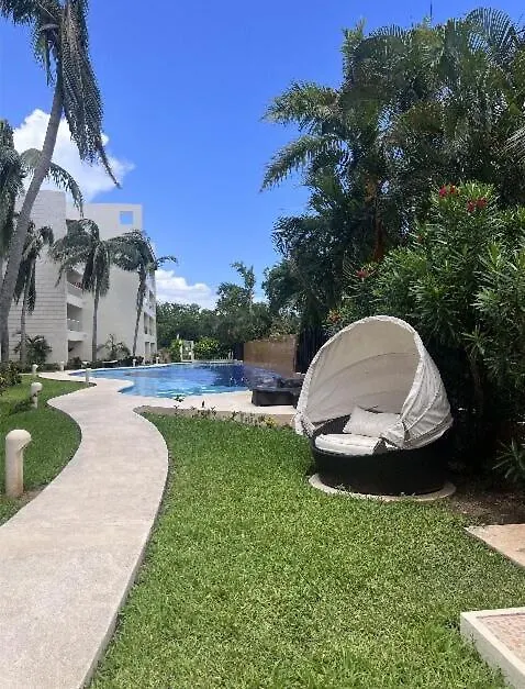 Puerto Aventuras Apartment Wifi Pools Barbecue Family
